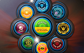 6Z ZONE Programação de Domingo